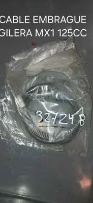 cable embrague nuevo gilera mx1 125cc ref: 327248.