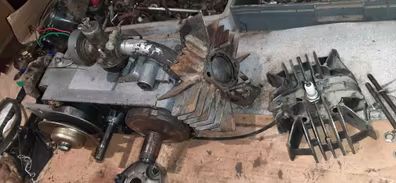 Motor completo, revisado y pasado a 65cc metrakit. Para derbi variant america o mundial 82.