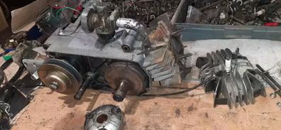 Motor completo, revisado y pasado a 65cc metrakit. Para derbi variant america o mundial 82.