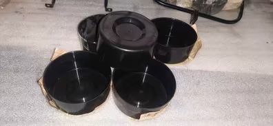 Lote 5 cazoletas de filtro aire nuevas para puch.