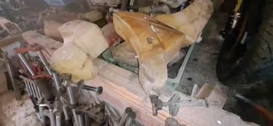 Deposito con grifo para derbi ds50 y scoot 74cc