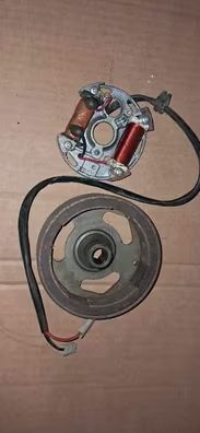 Kit encendido nuevo motoplat electrinico 12v para puch suzuki piaggio gilera. Ref: giro izquierda.