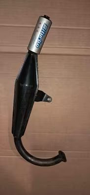 Escape biturbo nuevo para mobilette cady peugeot 103 mbx onix etc.