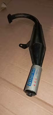 Escape biturbo nuevo para mobilette cady peugeot 103 mbx onix etc.