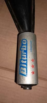 Escape biturbo nuevo para mobilette cady peugeot 103 mbx onix etc.