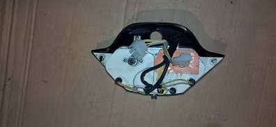 Cuadro cuentaquilometros 100kmh fondo blsnco para derbi variant tofos los modelos con cupula.