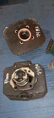 Kit completo cilindro piston culata y prisma admision, todo metrakit 74cc, 47mm, para motores derbi fds fdx fdt fd rd coppa etc V