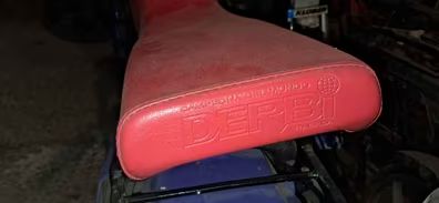 Asiento nuevo para derbi fds savannah.