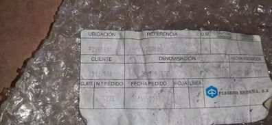 Engraje / piñon primario nuevo, 20/26z para piaggio vespa 80 y 125cc