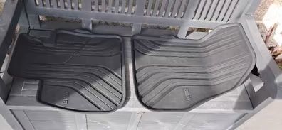 Lote 4 alfombras goma originales para bmw serie 2 gran tourer.