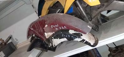 Guardabarros delantero para puch monza, para pintar.