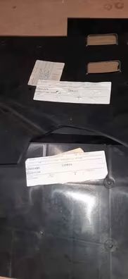 Pareja tapas motor nuevas piaggio ape.