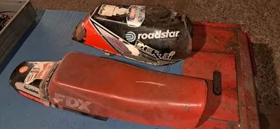 Lote deposito y asiento de derbi fdx.