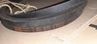 correa transmision nueva para peugeot, mobilette, cady, etc ref: pirelli 5027 13×850
