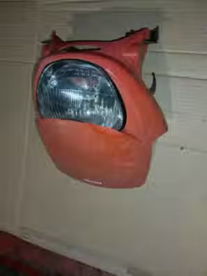 careta con optica start 5, courier, valido para todos los modelos de derbi variant.