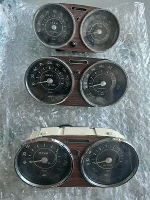 cuadro de relojes / tablero de seat 124 y seat 1430.