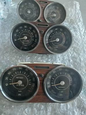 cuadro de relojes / tablero de seat 124 y seat 1430.