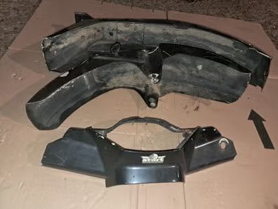 lote pareja guardabarros y cupula para derbi variant start y start 5.