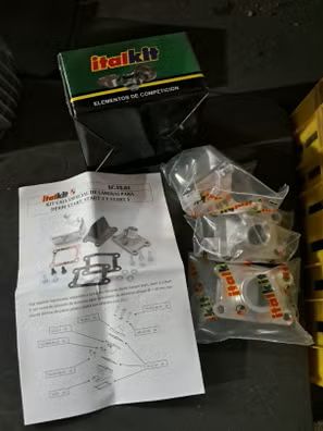 cajon de laminas italkit y dos toberas diferentes para derbi variant (todos los modelos).