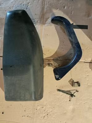 Asiento alto con eje y muelle para derbi variant