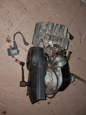 motor completo 100×100 para puch condor, encendido electronico, carburacion