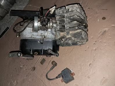 motor completo 100×100 para puch condor, encendido electronico, carburacion