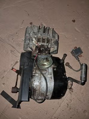 motor completo 100×100 para puch condor, encendido electronico, carburacion
