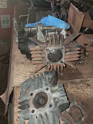 motor completo para derbi variant start 3, trucado a 74cc metrakit hierro