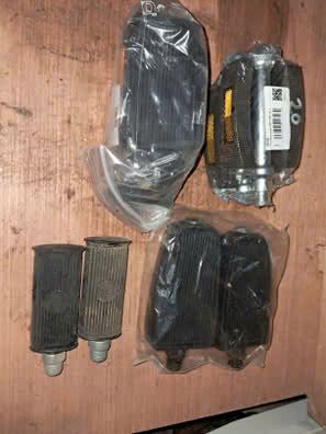 pedales y reposapies nuevos para ciclomotor clasico