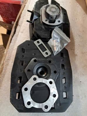 kit completo cilindro piston y culata, todo nuevo de la marca metrakit. para motores derbi diablo c4 y gtv4